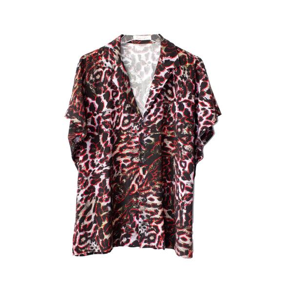 Kaftko Camper T-shirt in Ocelot - Picture 1 of 6